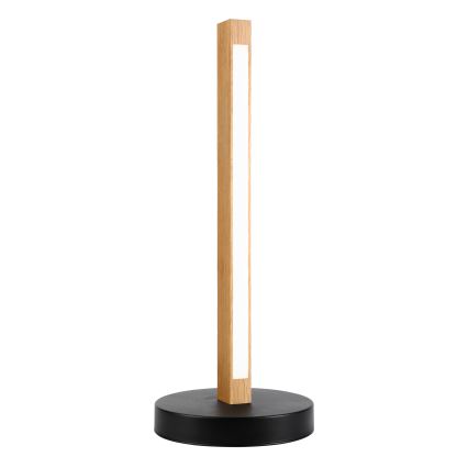 LED galda lampa VERDE LED/10W/230V 3000K ozols/melns