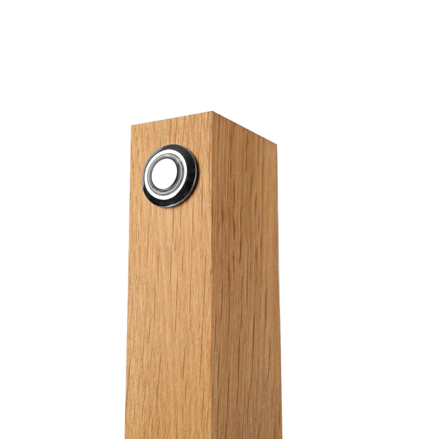 LED galda lampa VERDE LED/10W/230V 3000K ozols/melns