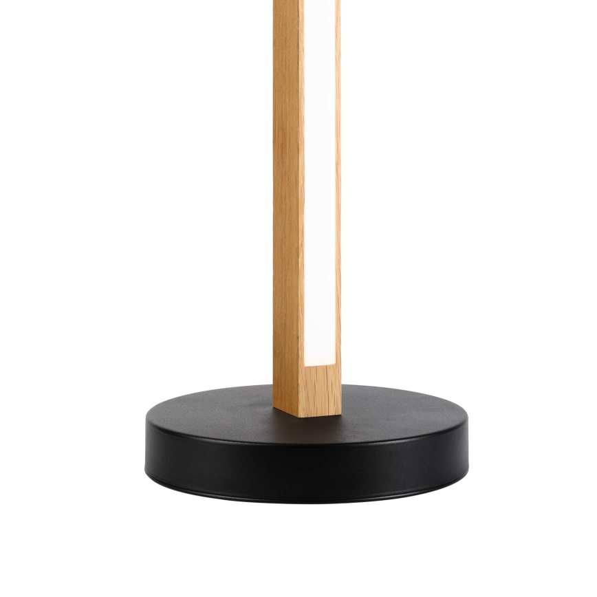 LED galda lampa VERDE LED/10W/230V 3000K ozols/melns