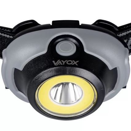 LED Galvas lampa 2xLED/3xAAA IP44 170 lm