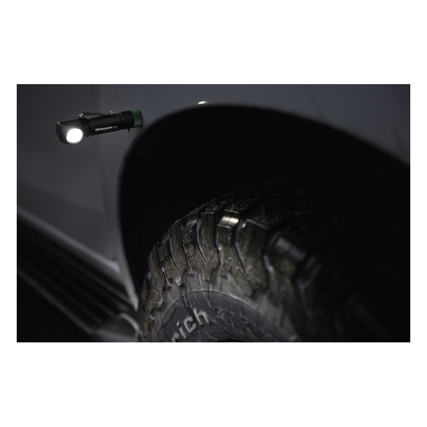 LED galvas lampa GP DISCOVERY CHR35 LED/3,7V/2600mAh