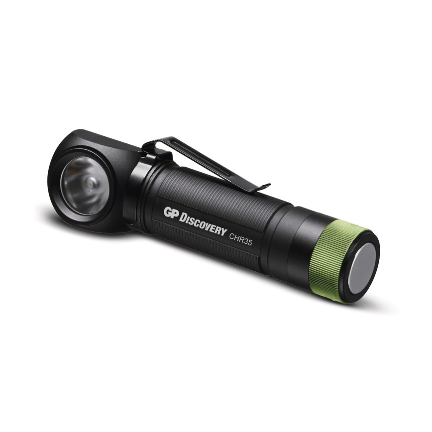 LED galvas lampa GP DISCOVERY CHR35 LED/3,7V/2600mAh