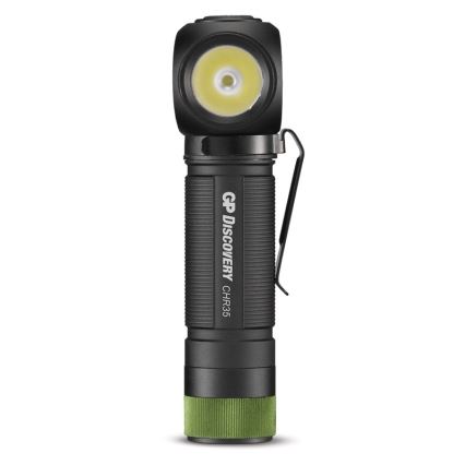 LED galvas lampa GP DISCOVERY CHR35 LED/3,7V/2600mAh