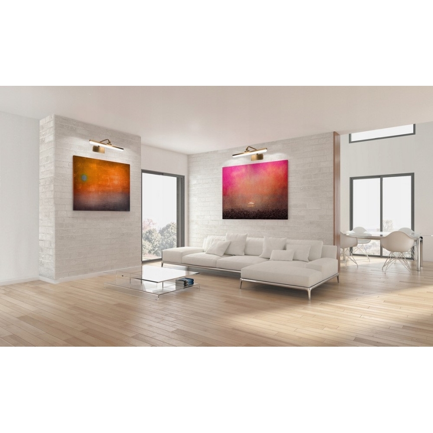 LED Gleznas gaismeklis HANG LED/8W/230V