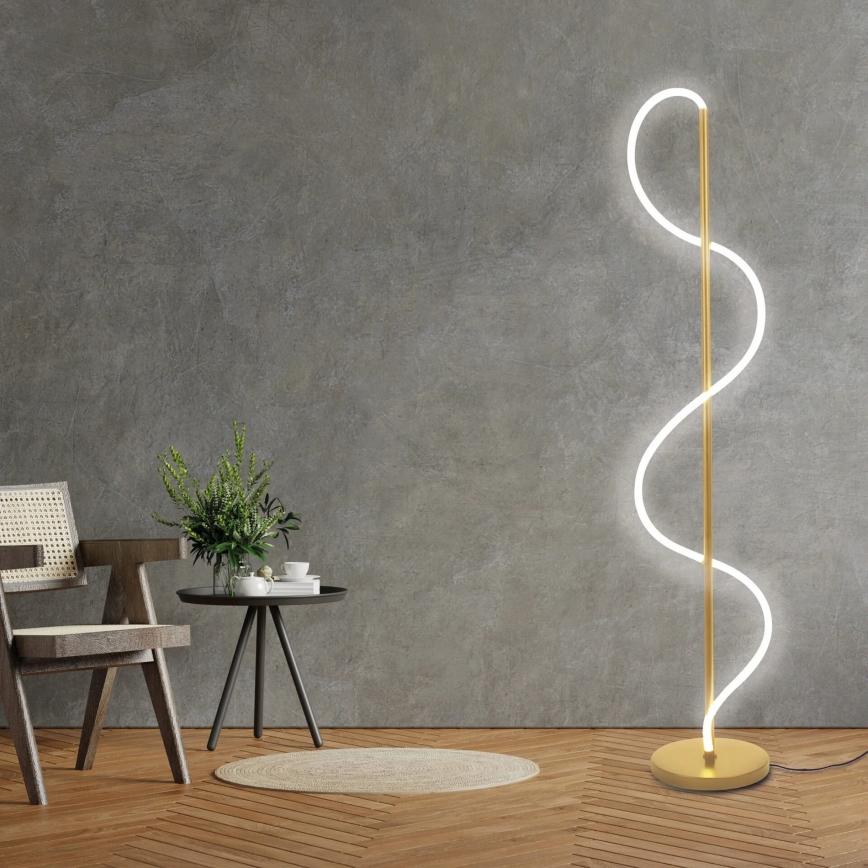 LED grīdas lampa EMMA LED/24W/230V zelta