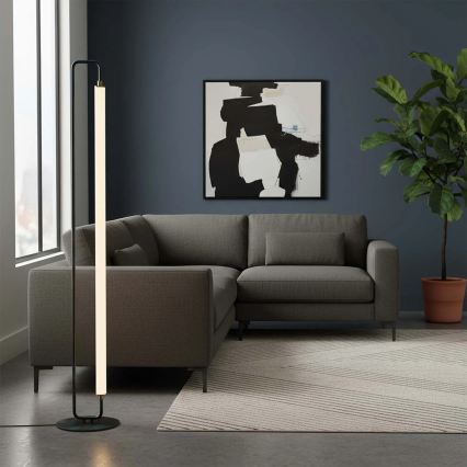 LED grīdas lampa FELICJA LED/24W/230V 4000K melna