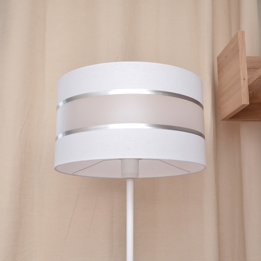 LED Grīdas lampa HELEN 1xE27/15W/230V balta