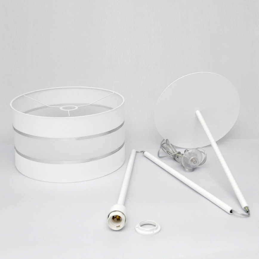 LED Grīdas lampa HELEN 1xE27/15W/230V balta