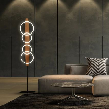 LED grīdas lampa MELISA LED/25W/230V priede