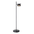LED grīdas lampa OFELIA 1xGX53/6W/230V melna/dūmakaina