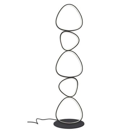 LED Grīdas lampa PETRA LED/48W/230V melna