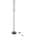 LED grīdas lampa PLAYA LED/15W/230V melna