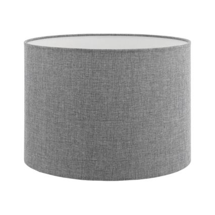 LED grīdas lampa TUNJA 1xE27/20W/230V Ø 30 cm matēts hroms/pelēks