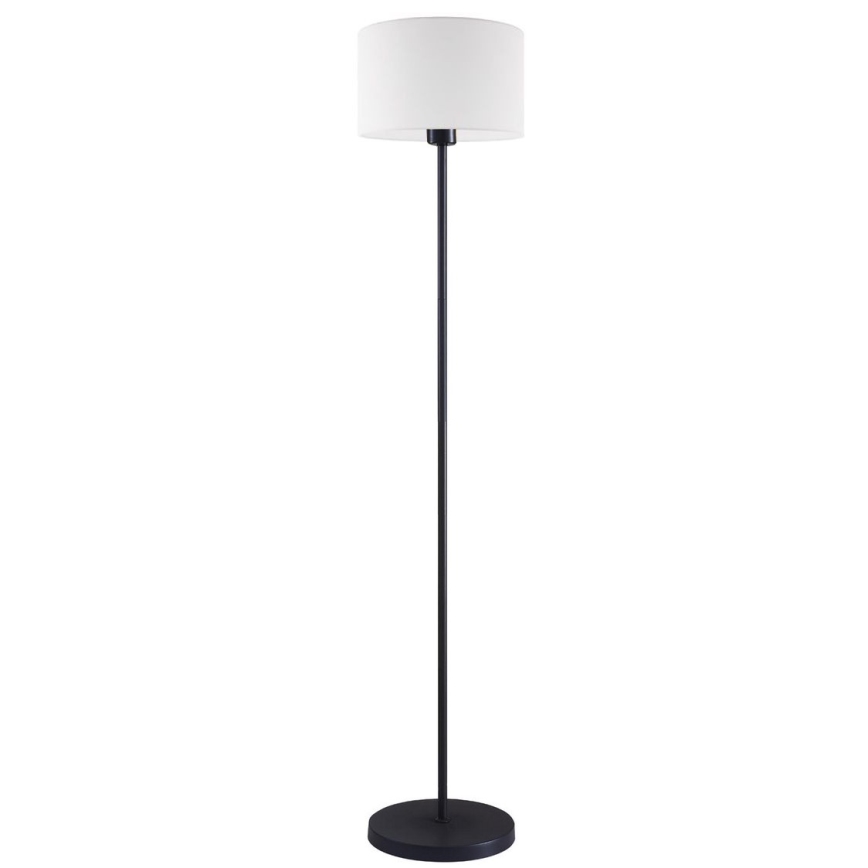 LED grīdas lampa TUNJA 1xE27/20W/230V Ø 30 cm melna/balta