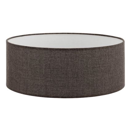 LED grīdas lampa TUNJA 1xE27/20W/230V Ø 38 cm matēts hroms/brūna