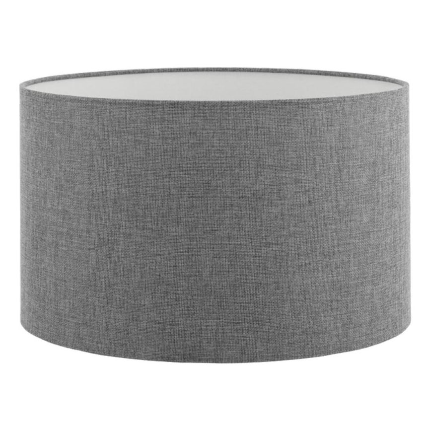 LED grīdas lampa TUNJA 1xE27/20W/230V Ø 38 cm matēts hroms/pelēks