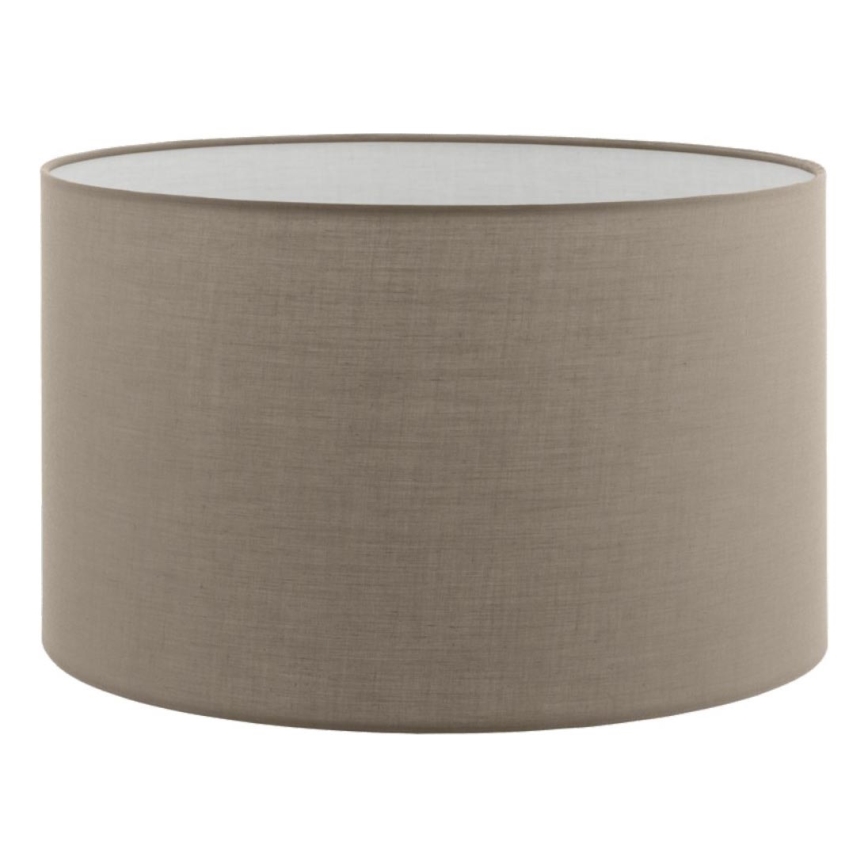 LED grīdas lampa TUNJA 1xE27/20W/230V Ø 38 cm matēts hroms/taupe