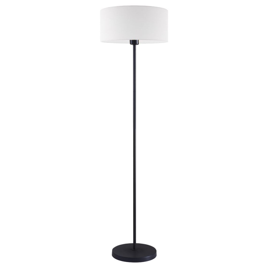 LED grīdas lampa TUNJA 1xE27/20W/230V Ø 38 cm melna/balta