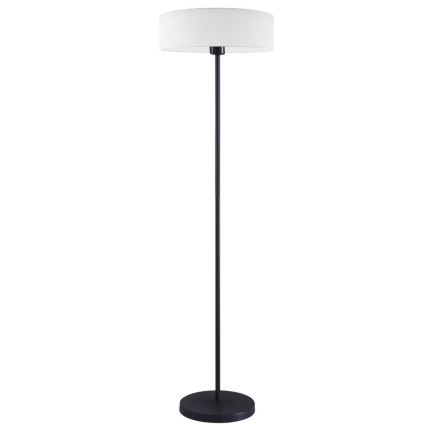 LED grīdas lampa TUNJA 1xE27/20W/230V Ø 38 cm melna/balta