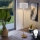 LED grīdas lampa TUNJA 1xE27/20W/230V Ø 38 cm zelta/balta