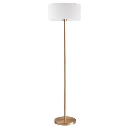 LED grīdas lampa TUNJA 1xE27/20W/230V Ø 38 cm zelta/balta