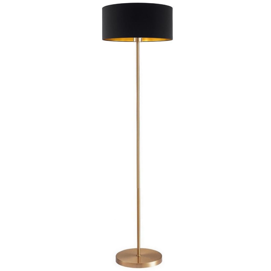 LED grīdas lampa TUNJA 1xE27/20W/230V Ø 38 cm zelta/melna