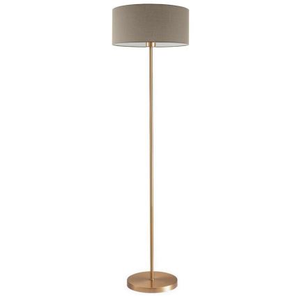 LED grīdas lampa TUNJA 1xE27/20W/230V Ø 38 cm zelta/taupe