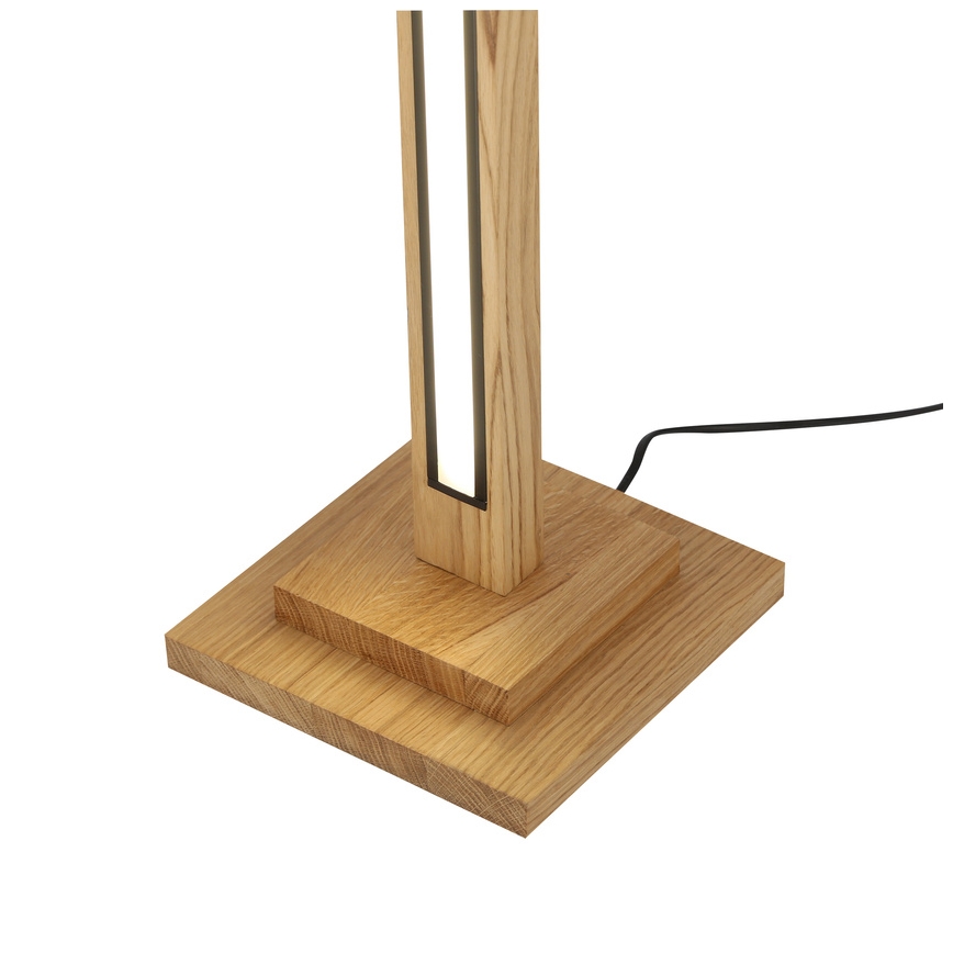 LED Grīdas stāvlampa ALSET LED/18W/230V ozolkoka