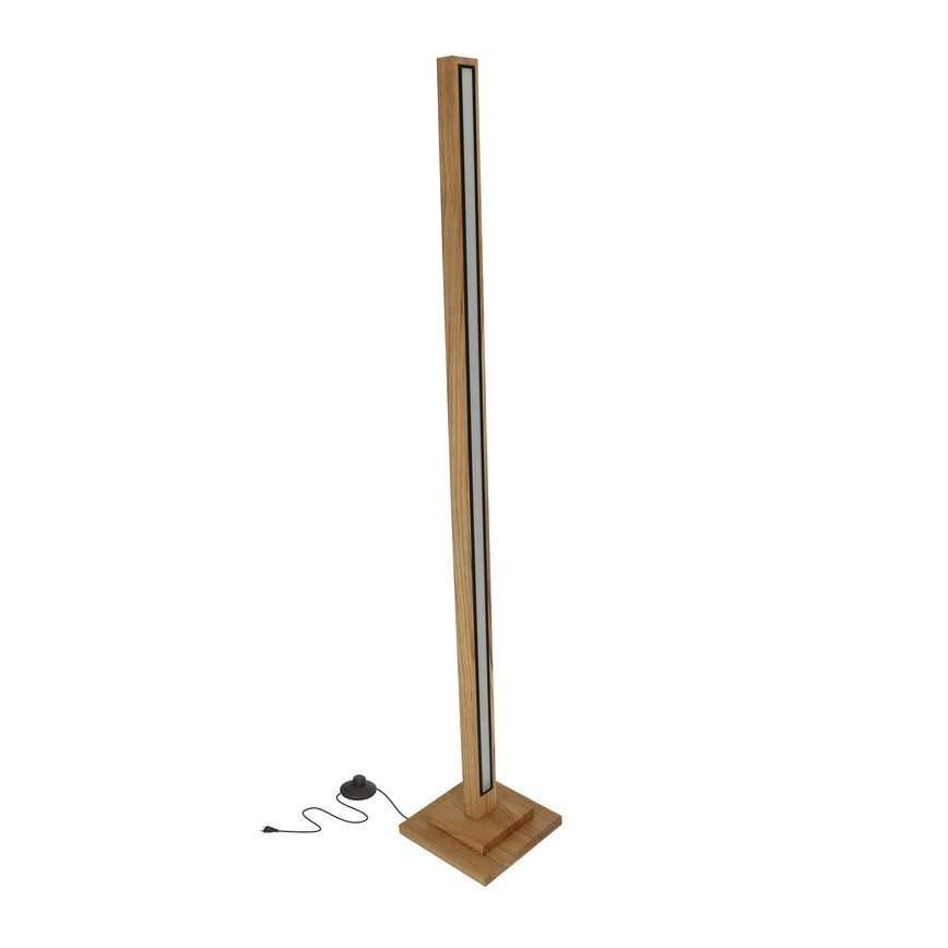 LED Grīdas stāvlampa ALSET LED/18W/230V ozolkoka