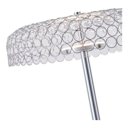 LED Grīdas stāvlampa LED/10W/230V 3000K spīdīgi hromēts