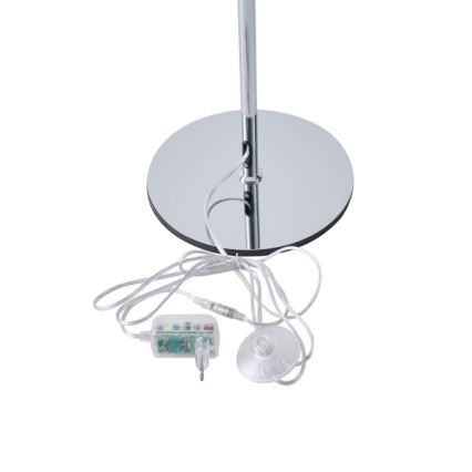 LED Grīdas stāvlampa LED/10W/230V 3000K spīdīgi hromēts