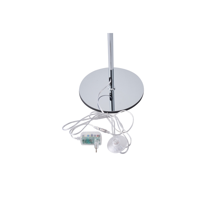 LED Grīdas stāvlampa LED/10W/230V 3000K spīdīgi hromēts