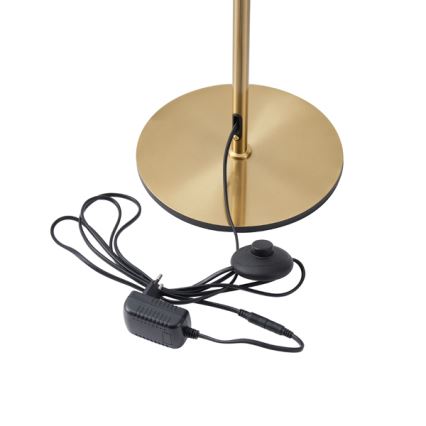 LED Grīdas stāvlampa LED/10W/230V 3000K zelta