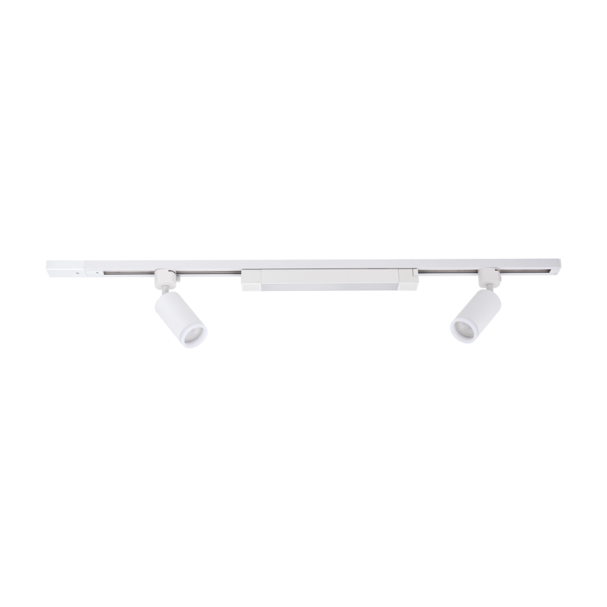 LED griestais gaismeklis TRACER 2xGU10/10W/230V + LED/20W 1 m balts