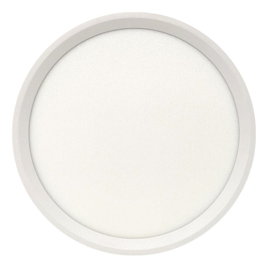 LED griestu gaismeklis, 18 W, 230 V, 3000/4000/6500 K, Ø 23 cm, balts