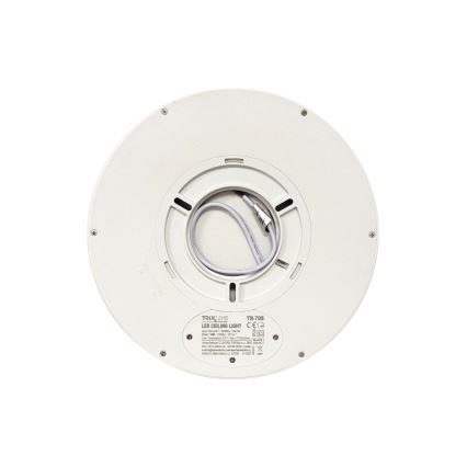 LED griestu gaismeklis, 18 W, 230 V, 3000/4000/6500 K, Ø 23 cm, balts