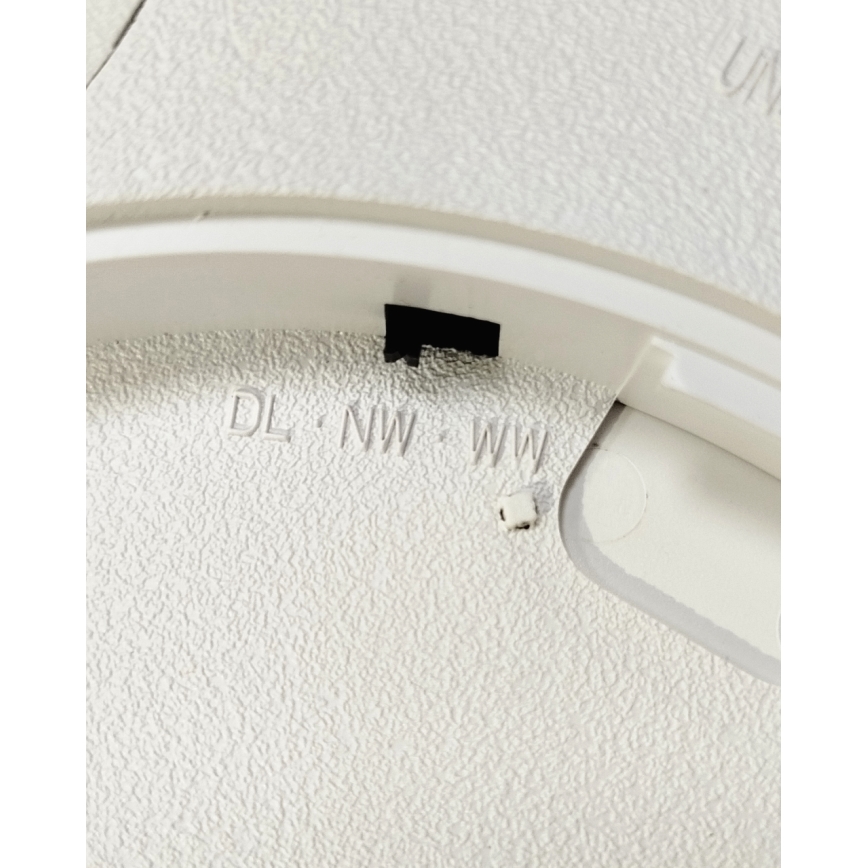 LED griestu gaismeklis, 18 W, 230 V, 3000/4000/6500 K, Ø 23 cm, balts