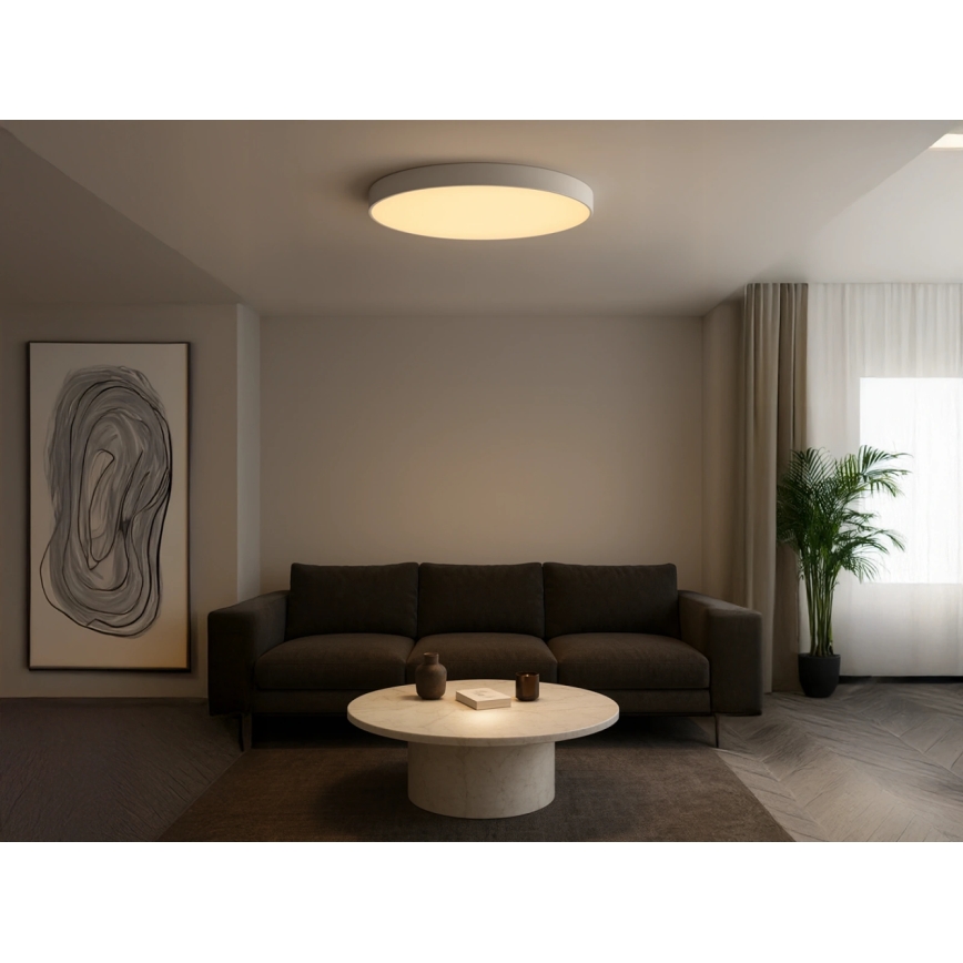 LED griestu gaismeklis 200W/230V 3000/4000/6500K diam. 100 cm balts
