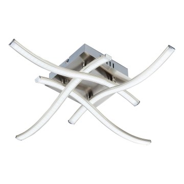 LED griestu gaismeklis 4xLED/2,6W/230V 3000K matēts hroms