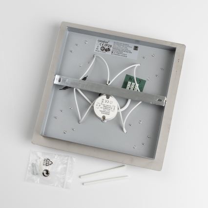 LED griestu gaismeklis 4xLED/4W/230V matēts hroms