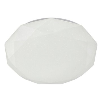 LED griestu gaismeklis ar regulējamu spilgtumu HEX LED/72W/230V 3000-6000K Ø 50 cm balts + tālvadības pults