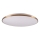 LED griestu gaismeklis ar regulējamu spilgtumu KERN LED/100W/230V 3000/4000/6000K Ø 100 cm zelta + tālvadības pults
