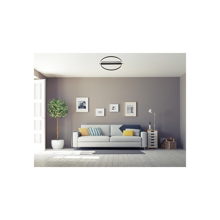 LED griestu gaismeklis ar regulējamu spilgtumu LED/60W/230V 3000-6500K + tālvadība