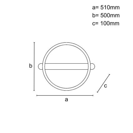 LED griestu gaismeklis ar regulējamu spilgtumu LED/60W/230V 3000-6500K + tālvadība