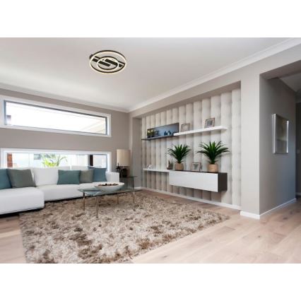 LED griestu gaismeklis ar regulējamu spilgtumu LED/80W/230V 3000-6500K + tālvadība