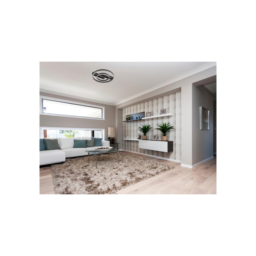 LED griestu gaismeklis ar regulējamu spilgtumu LED/80W/230V 3000-6500K + tālvadība