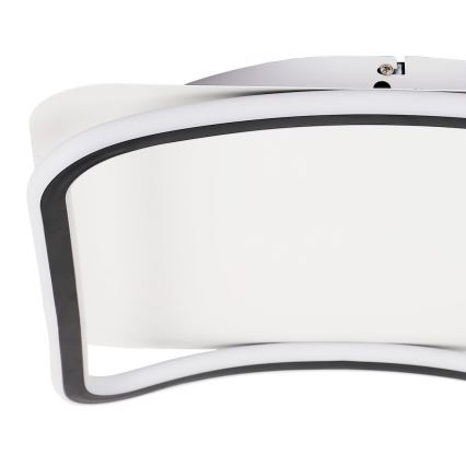 LED griestu gaismeklis CALI LED/30W/230V 40x40 cm melns