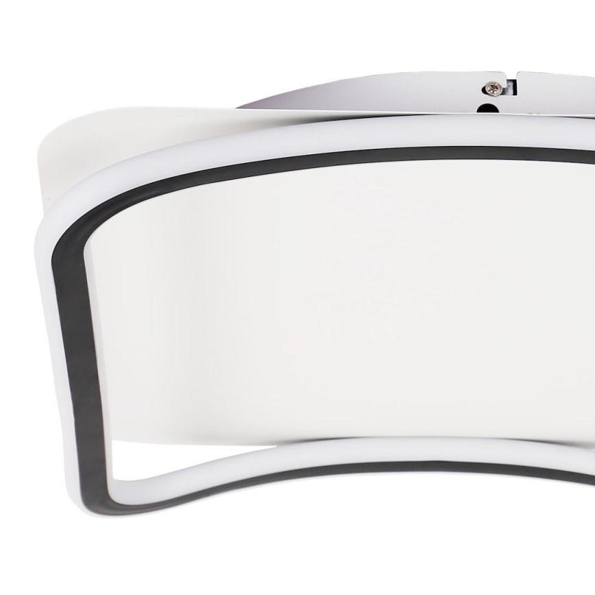 LED griestu gaismeklis CALI LED/30W/230V 40x40 cm melns