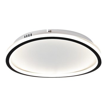 LED griestu gaismeklis CALI LED/30W/230V Ø 40 cm melns