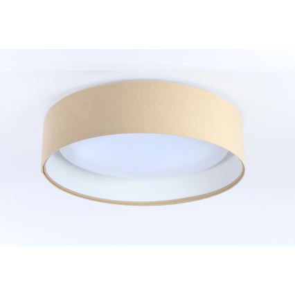 LED griestu lampa GALAXY LED/24W/230V Ø 44 cm bēša/balta